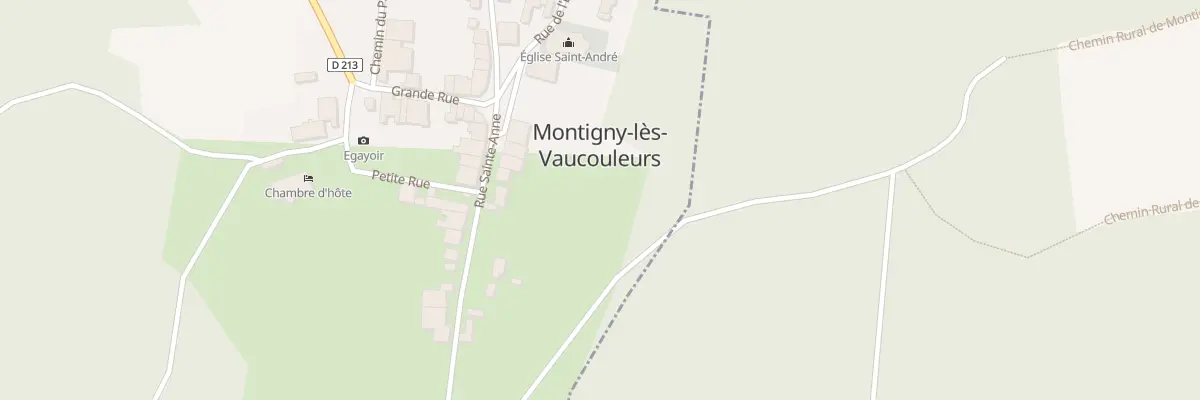 Plan du 55 Rue Sainte Anne à Montigny-lès-Vaucouleurs