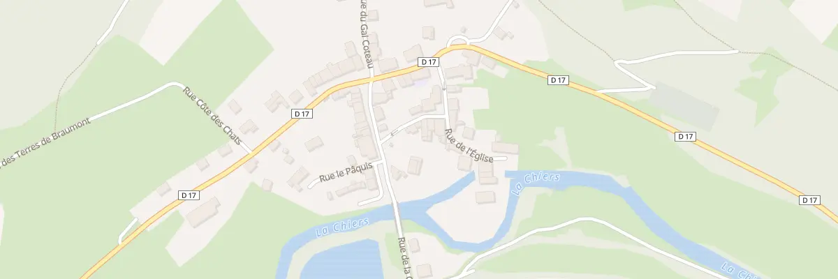 Plan du 5 Rue de la Fontaine à Viviers-sur-Chiers
