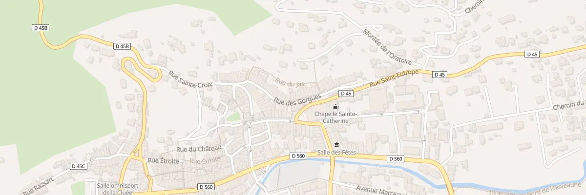 Plan du 29 Rue des Gorgues à Auriol