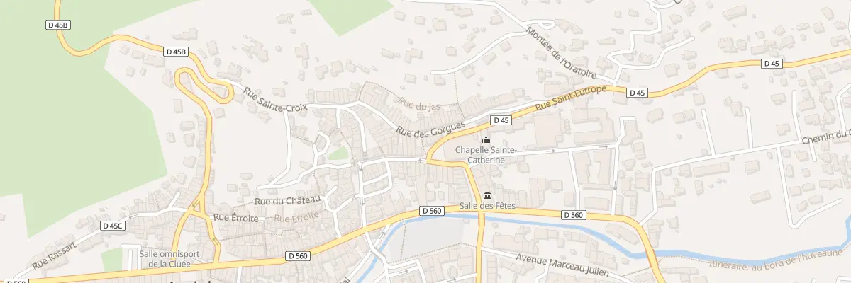 Plan du 8B Rue des Gorgues à Auriol