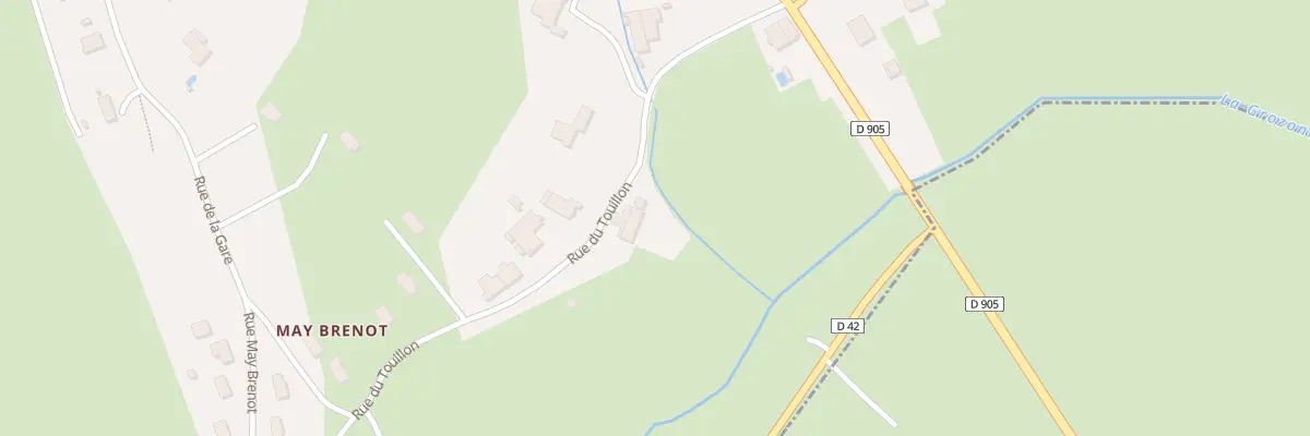 Plan du 4 Rue du Touillon à Aumont