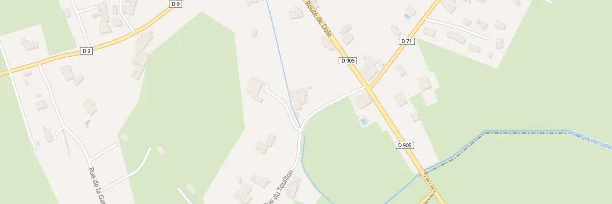 Plan du 1 Rue du Touillon à Aumont