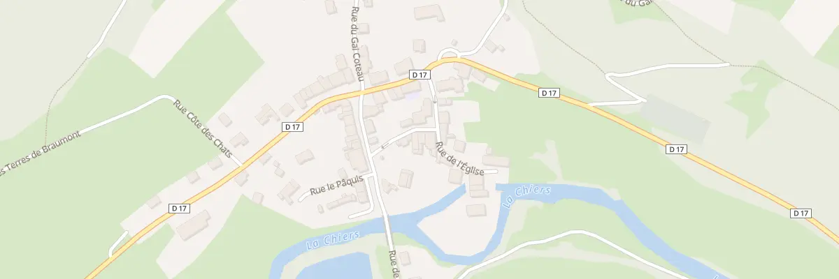 Plan du 7 Rue de la Fontaine à Viviers-sur-Chiers