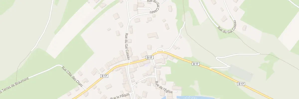 Plan du 8 Rue de la Mairie à Viviers-sur-Chiers