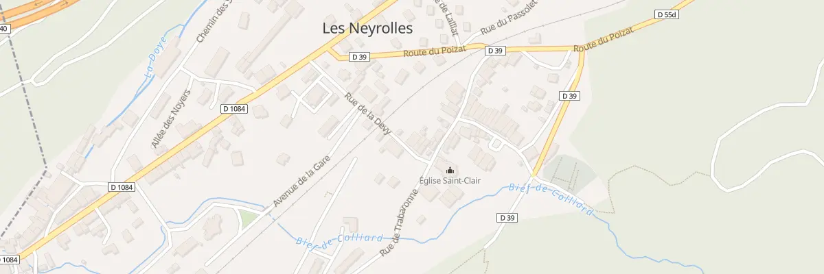 Plan du 5 Rue de la Devy aux Neyrolles