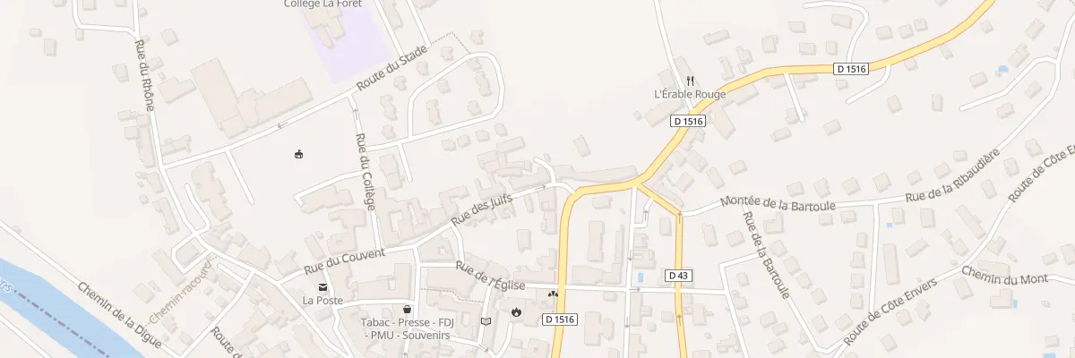 Plan du 135 Rue des juifs à Saint-Genix-les-Villages