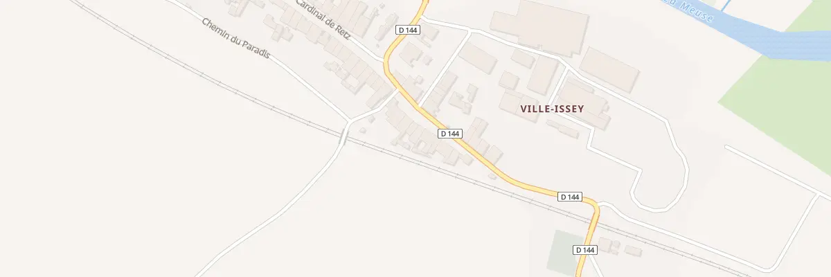Plan du 7 Rue du Cardinal de Retz à Euville