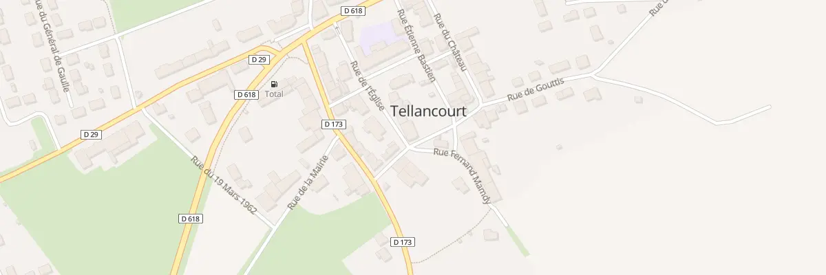 Plan du 11 Rue de l’Eglise à Tellancourt