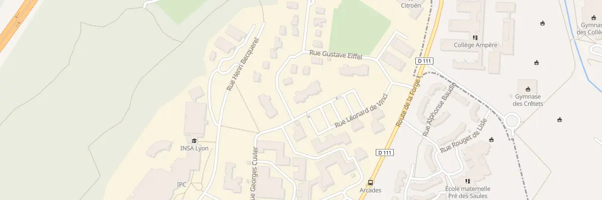 Plan du 2A Rue Denis Papin à Bellignat