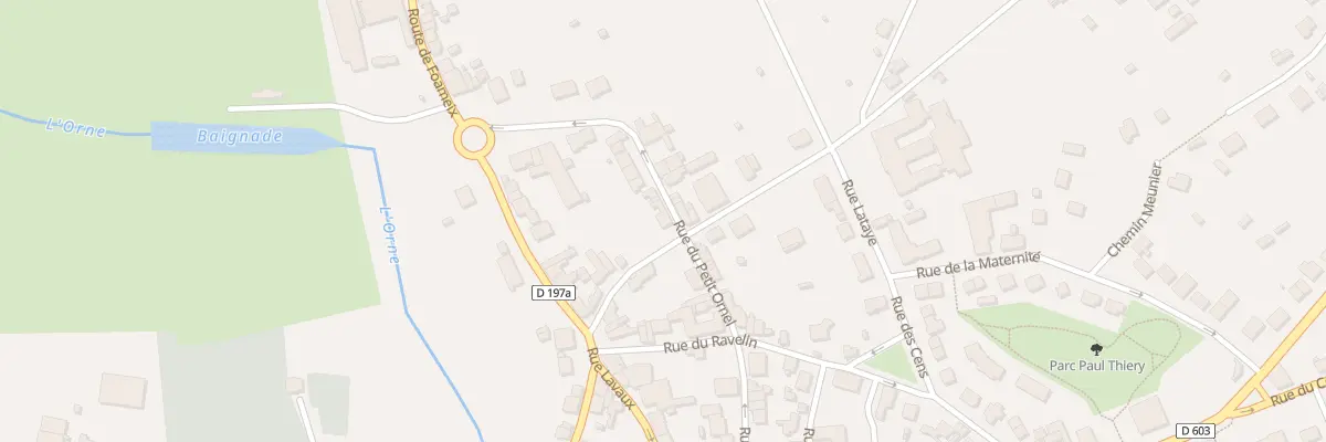 Plan du 5 Rue du Colonel Jacquot à Étain