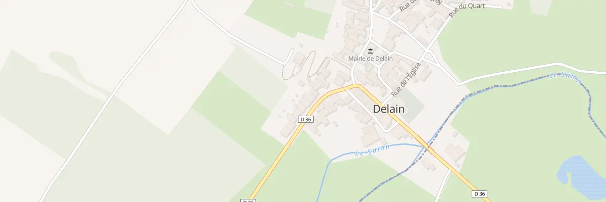 Plan du 11B Rte de Dampierre à Delain