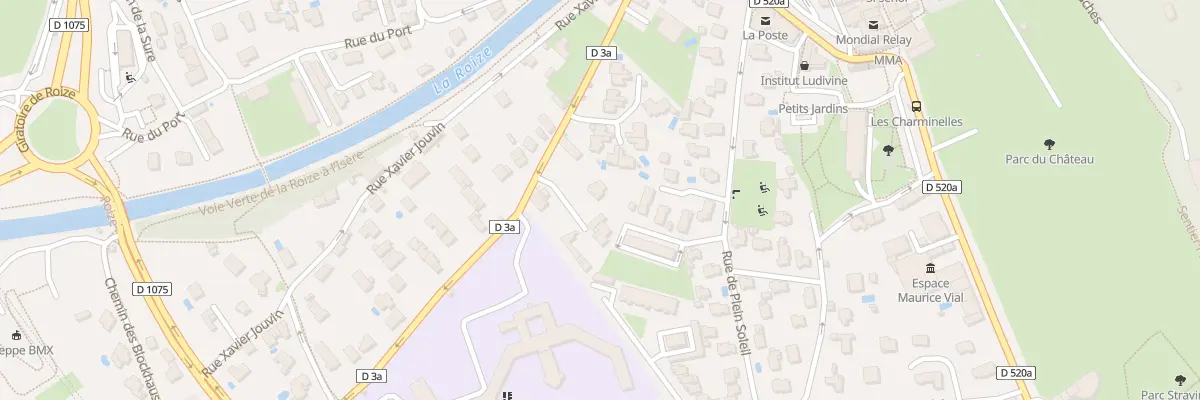 Plan du 375 Av de Stalingrad à Voreppe