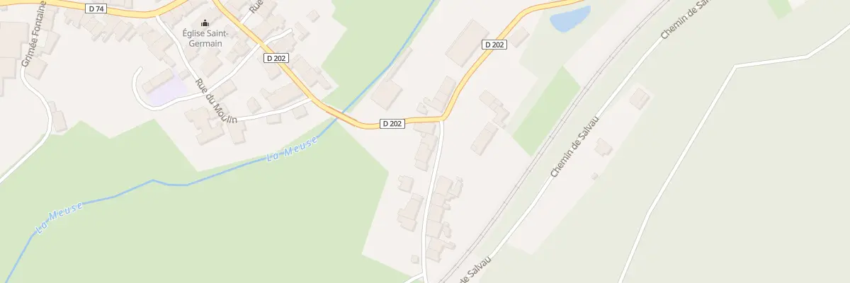 Plan du 4 Rue de la Mothe à Harréville-les-Chanteurs