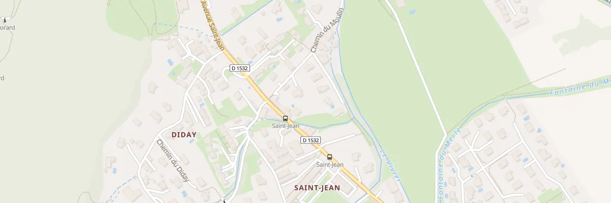 Plan du 58 Che du Moulin à Noyarey