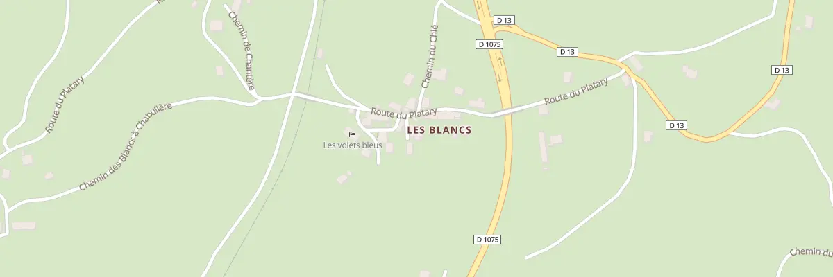 Plan du 12 Rte du Platary au Percy