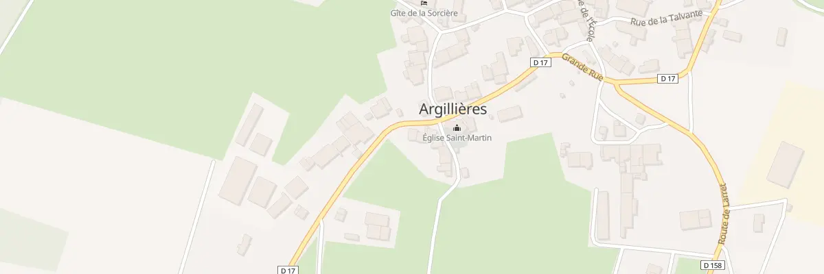 Plan du 7 Rte de Pierrecourt à Argillières