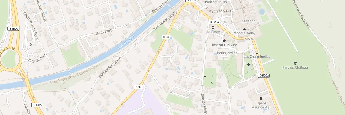 Plan du 44 All des Lauriers à Voreppe