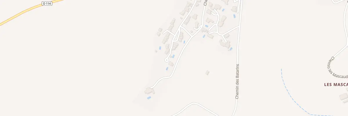 Plan du 1 Lot Hauts des Moulins à Vachères