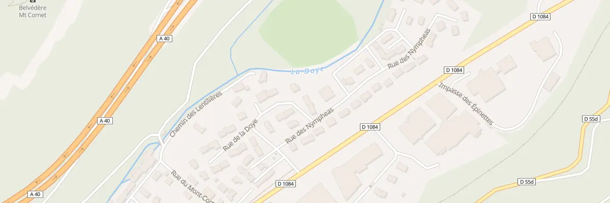 Plan du 4 Rue de la Cascade aux Neyrolles