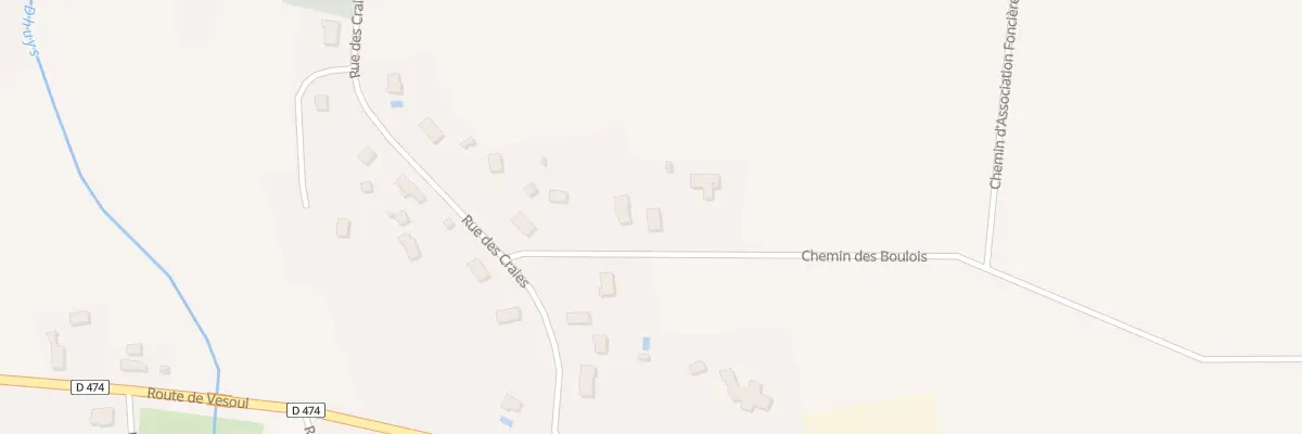Plan du 3B Che des Boulois à Ancier