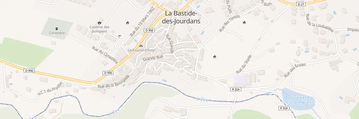 Plan du 152 Rue Notre Dame à La Bastide-des-Jourdans
