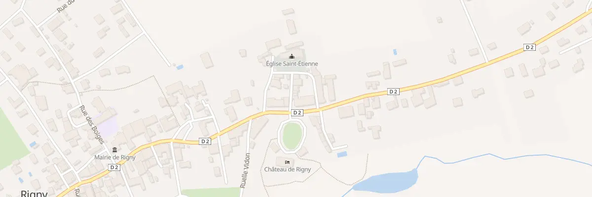 Plan du 4 Rue Raclot à Rigny