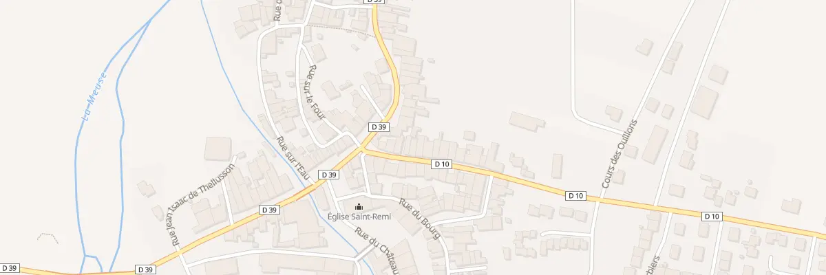 Plan du 9 Rue du Marche à Sorcy-Saint-Martin