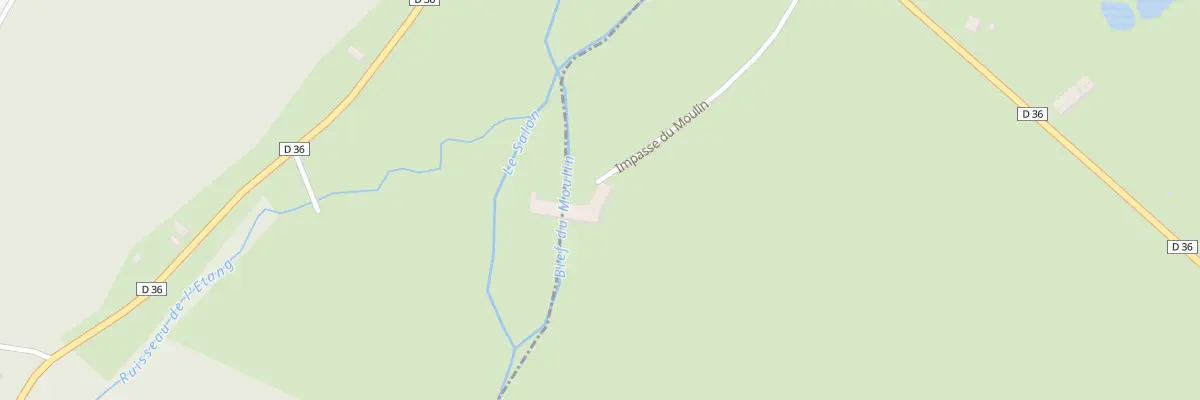 Plan du 1B Imp du Moulin à Delain