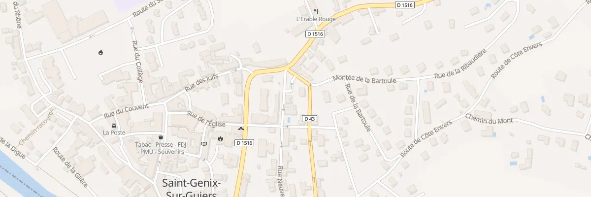 Plan du 204 Rue Neuve à Saint-Genix-les-Villages