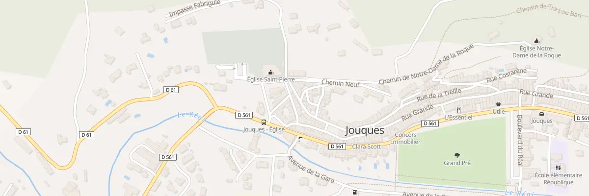 Plan du 14 Rue Saint-Pierre à Jouques