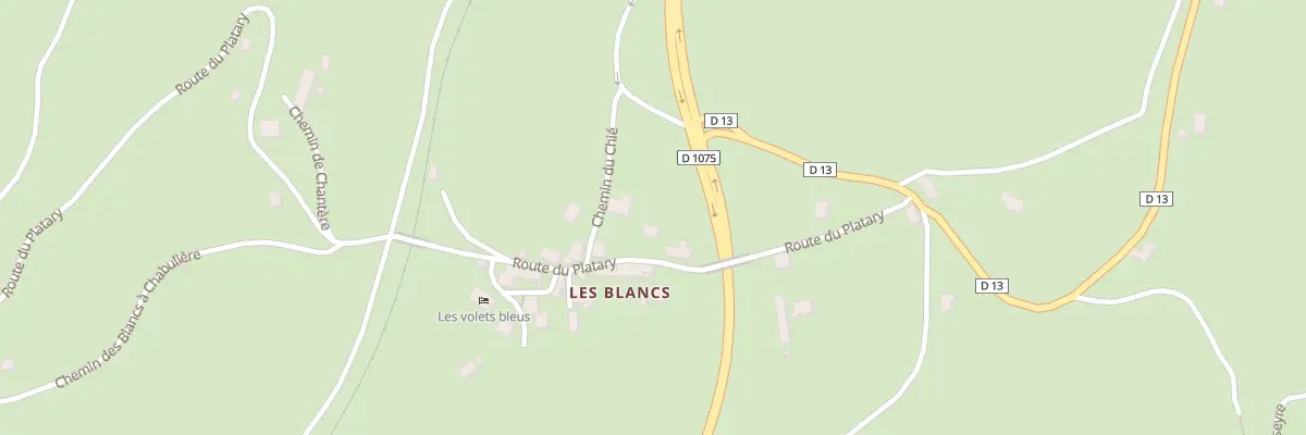 Plan du 5079 Les Blancs au Percy
