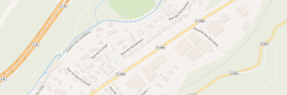 Plan du 6 Rue des Nympheas aux Neyrolles