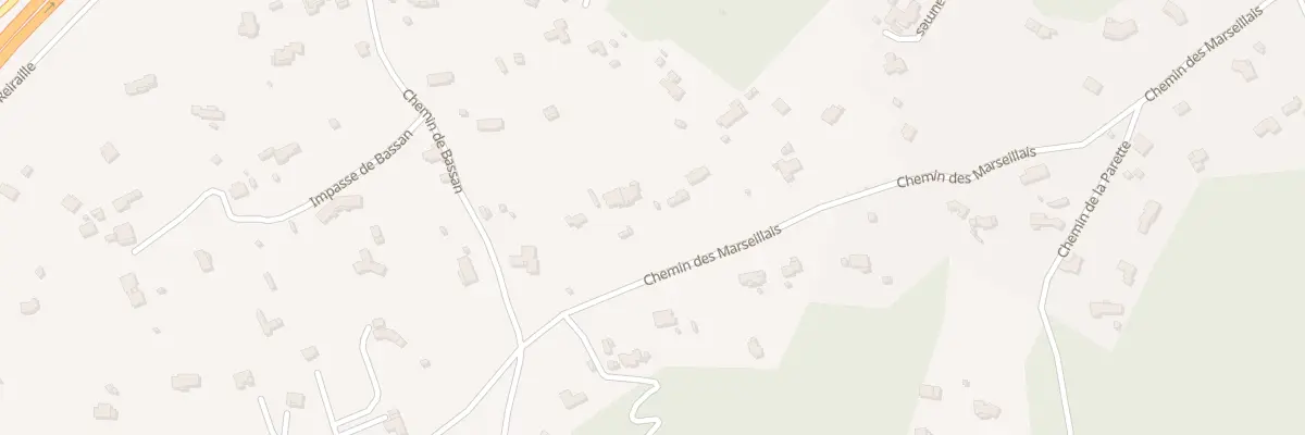 Plan du 9161F Che des Marseillais à Auriol