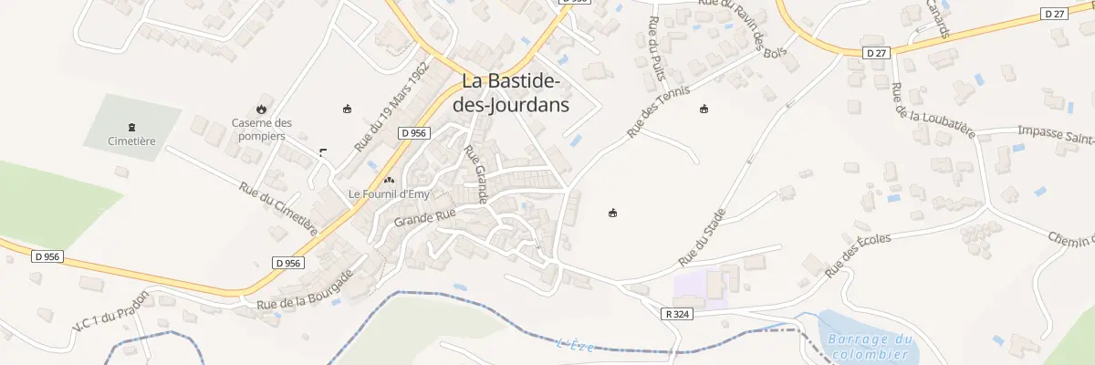 Plan du 14 Rue du Cledat à La Bastide-des-Jourdans
