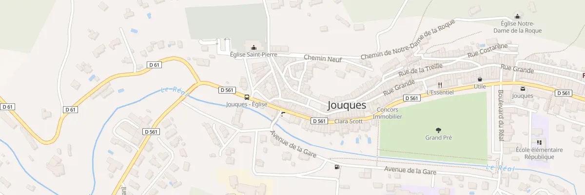 Plan du 12B Rue des Baumes à Jouques