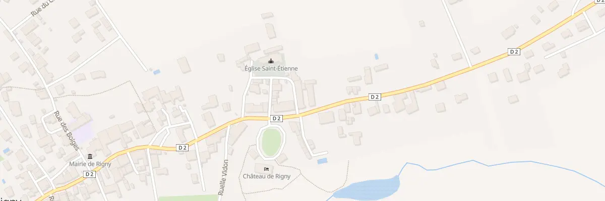 Plan du 79 Rue des Epoux Blanchot à Rigny
