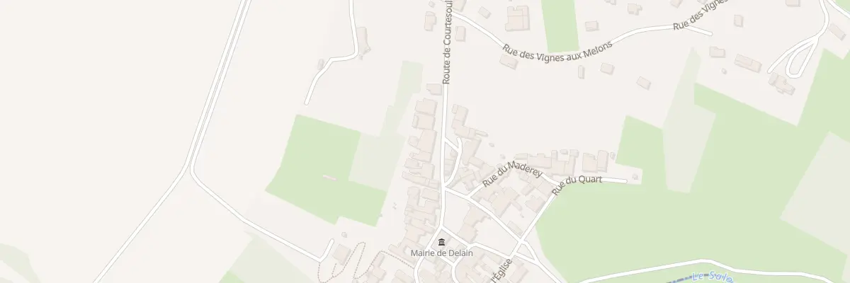 Plan du 16 Rte de Courtesoult à Delain