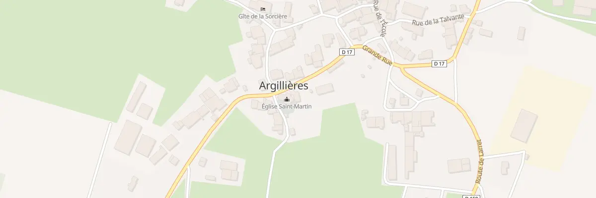 Plan du 3 Rte de Pierrecourt à Argillières