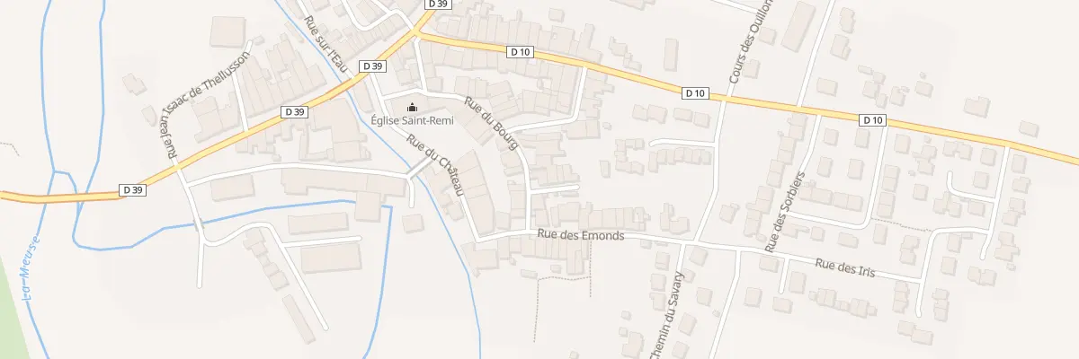 Plan du 19 Rue du Bourg à Sorcy-Saint-Martin