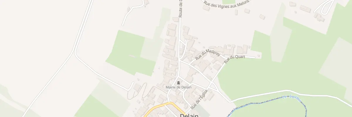Plan du 10 Rte de Courtesoult à Delain