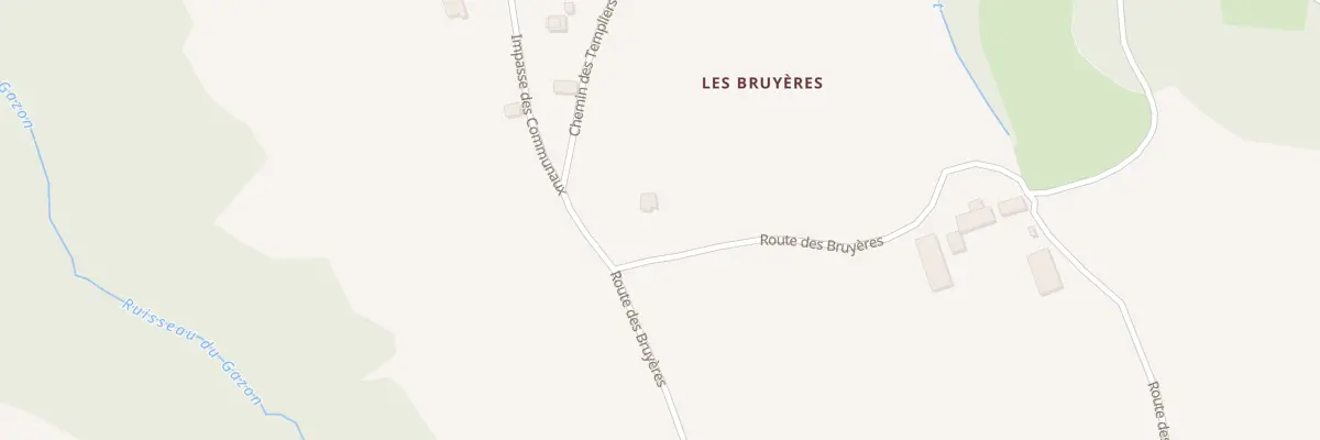 Plan du 6 Imp des Communaux à Velanne