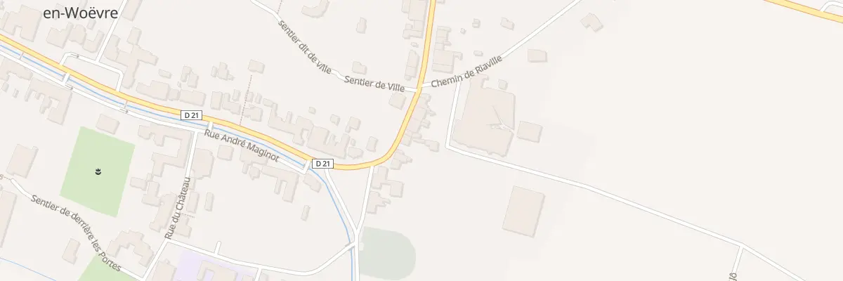 Plan du 7 Rue Saint Anne à Fresnes-en-Woëvre