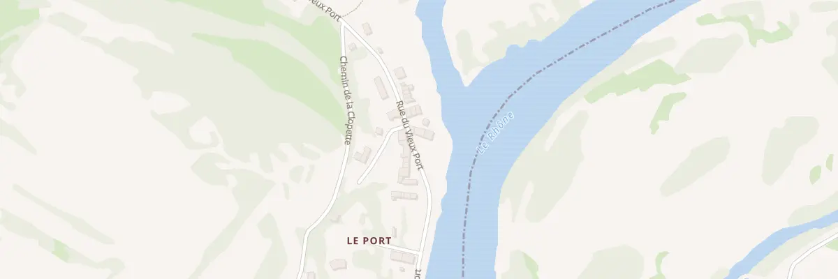 Plan du 5183 Le Port à Brégnier-Cordon