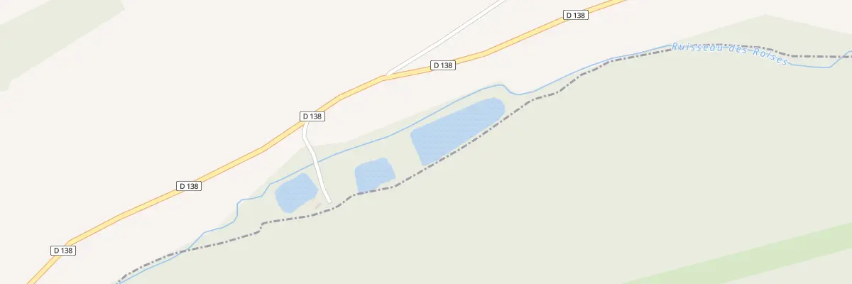 Plan du 9001 La Verdulette aux Roises