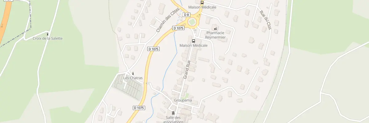 Plan du 46 Grand Rue à Monestier-de-Clermont