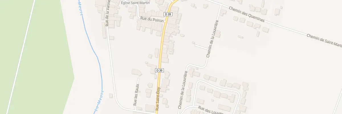 Plan du 10 Rue Saint Eloy à Sorcy-Saint-Martin