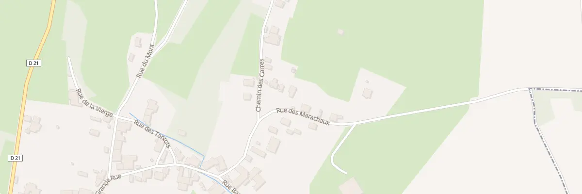 Plan du 9 Rue des Marachaux à Bard-lès-Pesmes