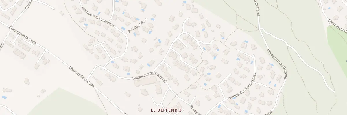 Plan du 5 Rue des Mésanges à Jouques