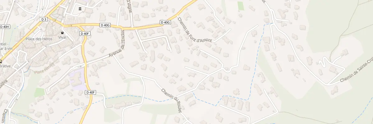 Plan du 7 Che de Font de Guiraud à Ceyreste