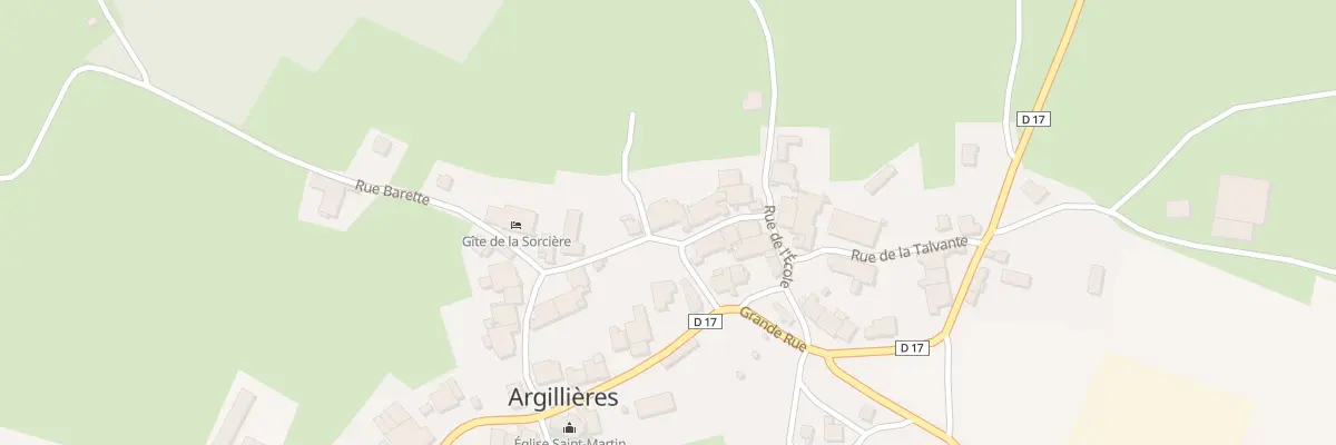 Plan du 4 Rue du Bourdelois à Argillières